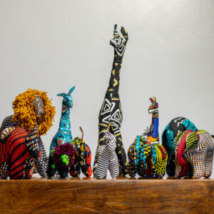 African Print Stuffed Toys