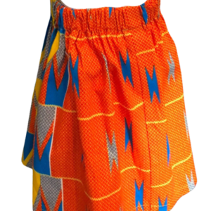 Orange Skirt with Matching Bow